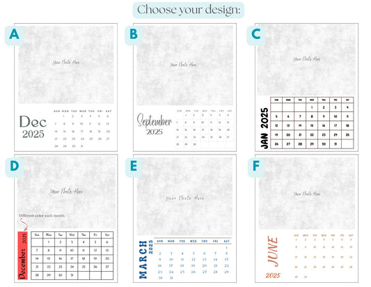 Custom Calendar Magnets