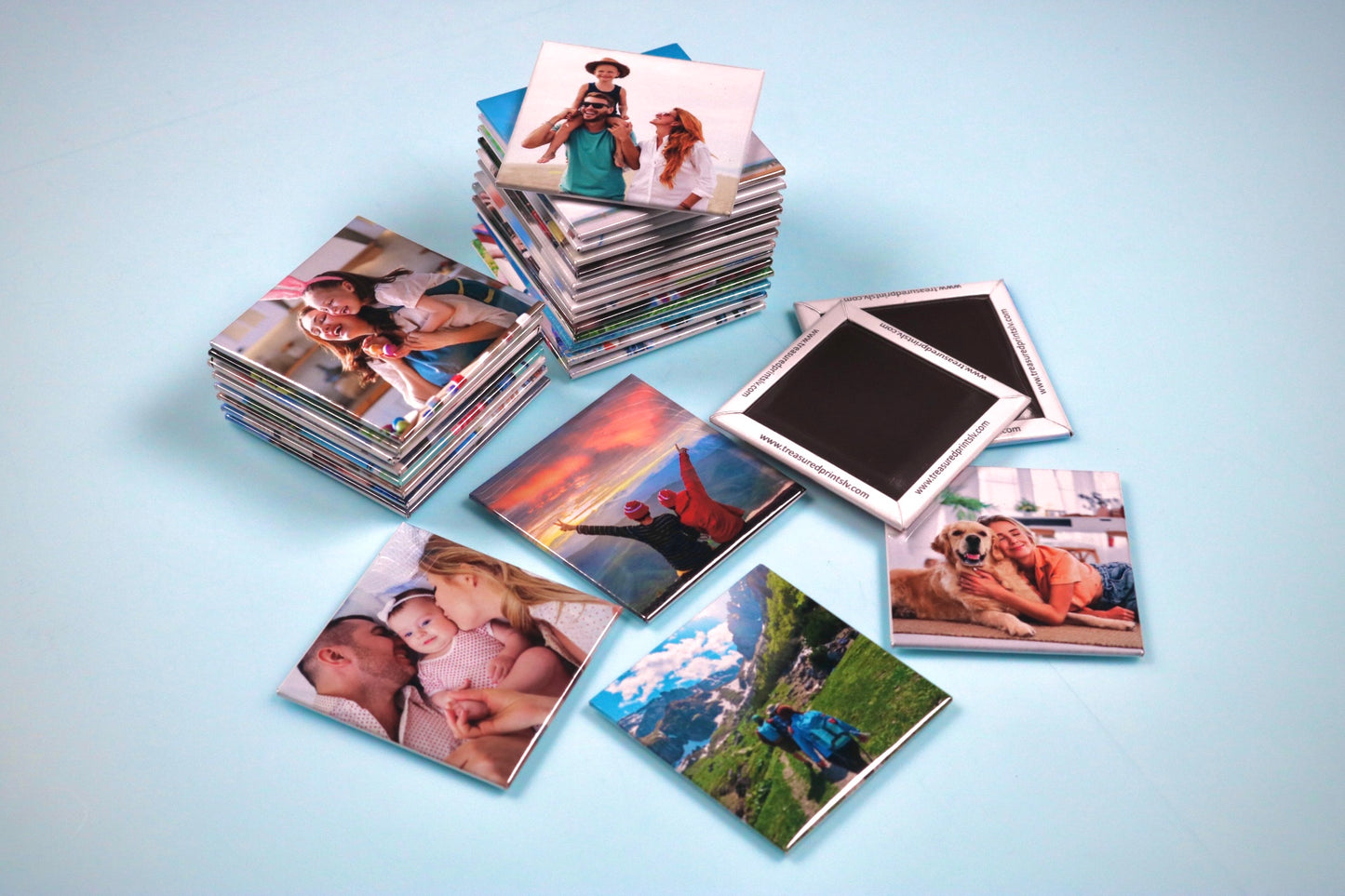 2" x 2" Square Fridge Magnets